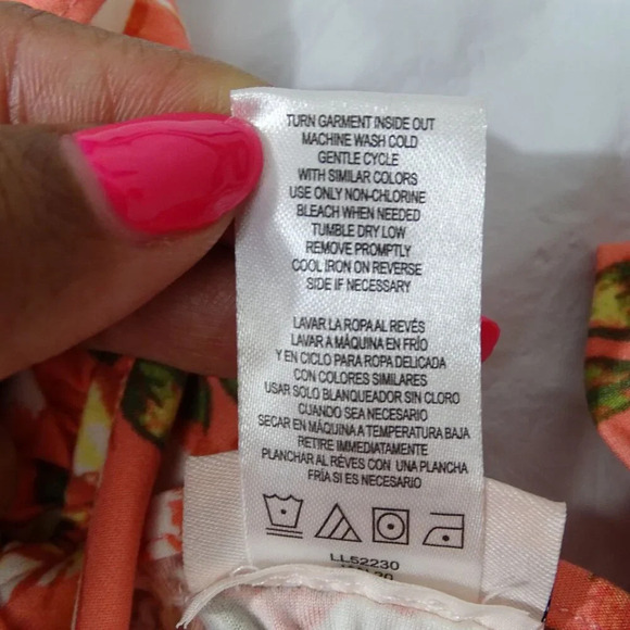 Little Lass 3 Piece Outfit Floral Top Green Shorts Headband Set Girls Size 4 - Picture 4 of 9